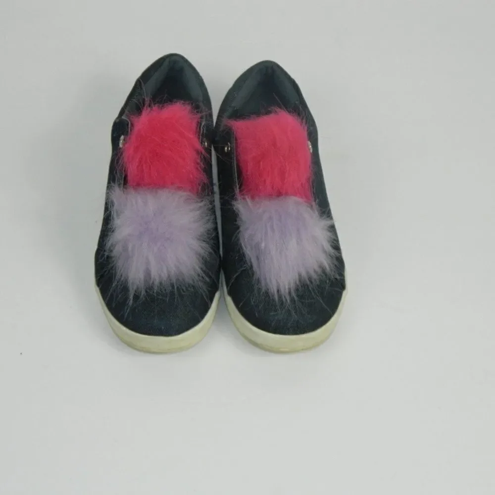 Sam Edelman Slip On Sneakers Cynthia Blue Denim‎